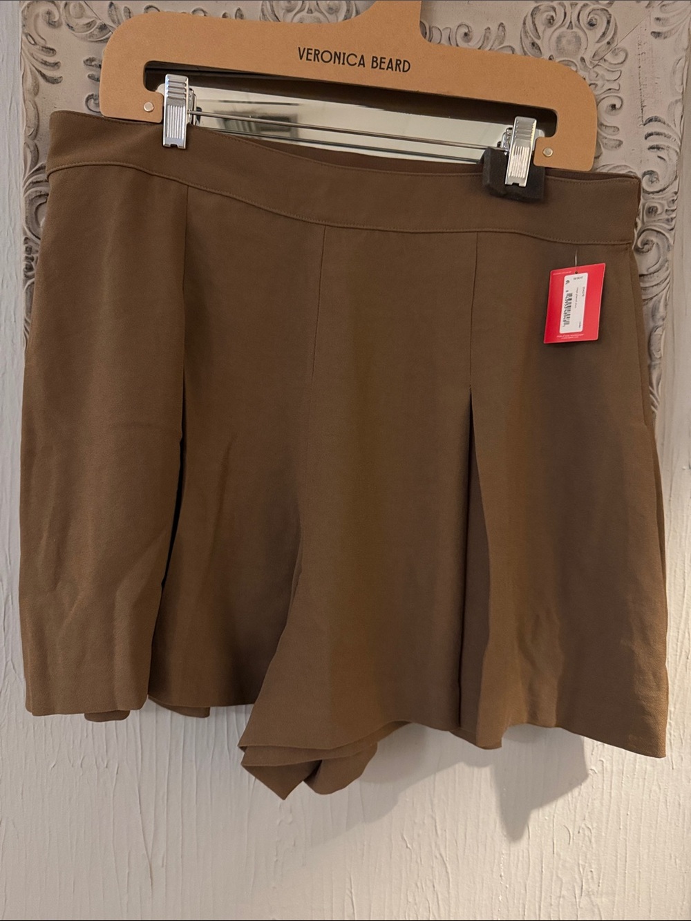 SPANX High Waist Women's Shorts — Brown